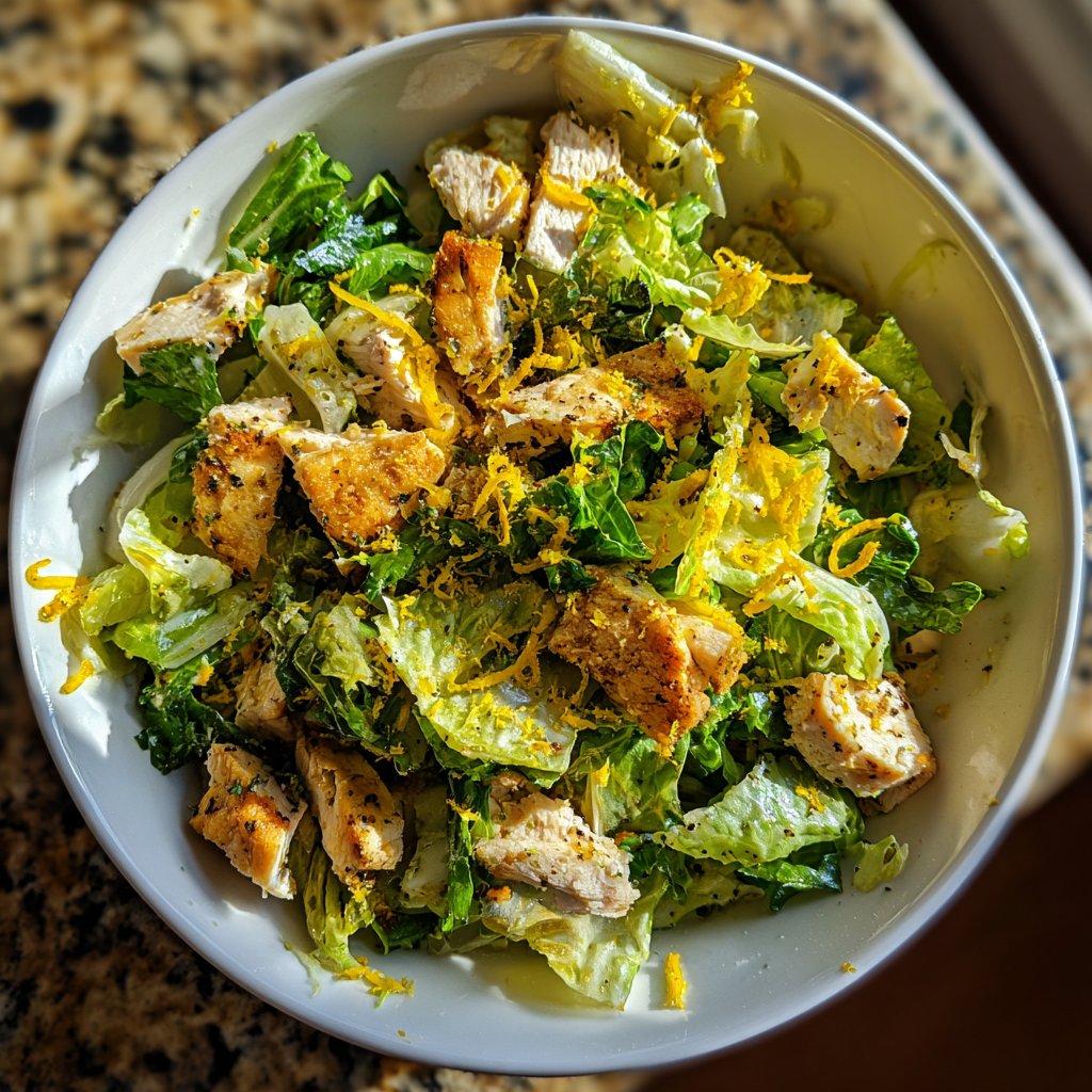 Lemon Pepper Chicken Salad