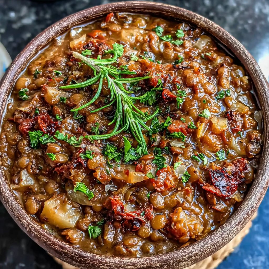 Moroccan Spiced Lentil Stew