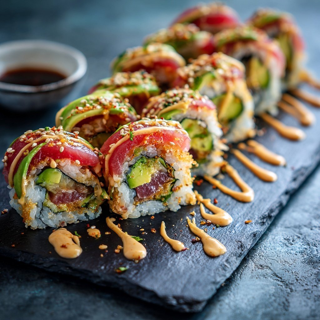 Global Japanese Sushi Rolls